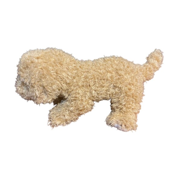 Demdaco Shaggy Labradoodle Realistic Puppy Dog Plush‎ Stuffed Animal 12” - Picture 4 of 9